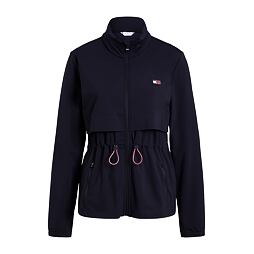 Bunda TOMMY HILFIGER Alma, kolekce S/S 2025, dámská, modrá