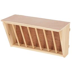 Dřevěné závěsné jesle 37x17x20  cm