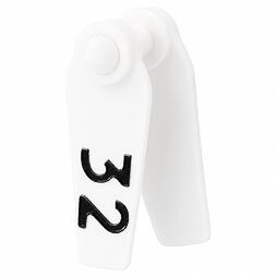 Primaflex füljelző leírással 25 db, fehér, 0-s méret