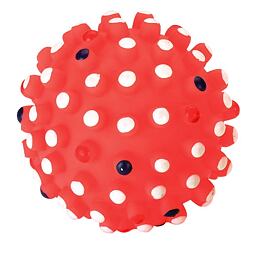 Pískací míček pro psy, průměr 10 cm, různé barvy