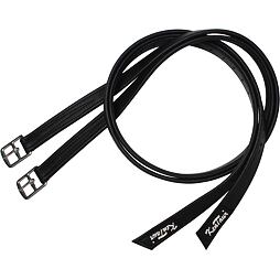 Třmenové řemeny KENTAUR s nylonovou výztuhou, černé