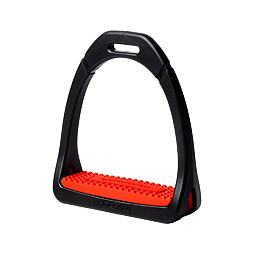 Třmeny COMPOSITI, vel: 12 cm - Červená