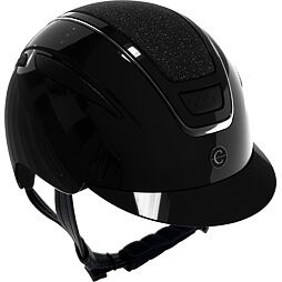 Jezdecká helma Covalliero Elite gloss, černá