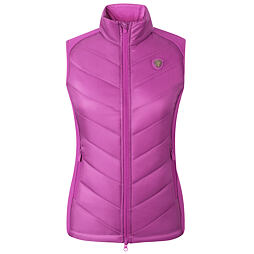 Dámská kombinovaná vesta Covalliero S/S 2026, light berry