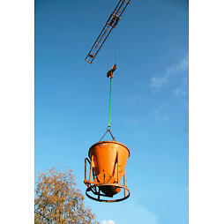 Zvedací popruh, 2koncové smyčky, 4m/60mm, 2000kg, při opásání 4000kg