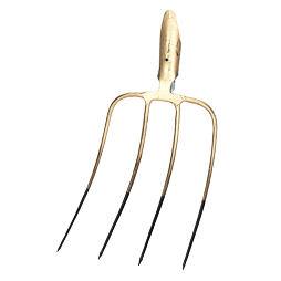 Kované vidle 4 hroty, šířka 23cm, délka 31 cm