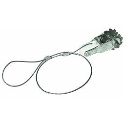 Huzalfeszítő villanypásztorhoz kilincsművel és huzallal