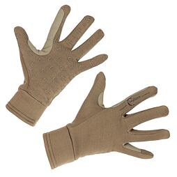 Jezdecké rukavice Covalliero A/W 2021, cappuccino