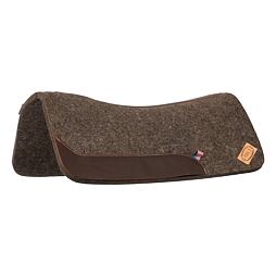 Westernová deka pod sedlo POOL’S 2  filcová, hnědo-šedá