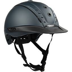 Jezdecká helma CASCO Mistrall -2  Precision, matná petrolejová