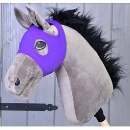 Maska na hlavu bez uší pro hobby horse, indigo, vel. M
