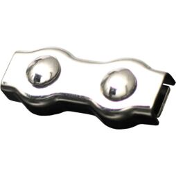 Duplex drótkötél bilincs 5 mm rozsdamentes