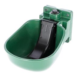 Nyelv alakú műanyag itató K50, olajzöld