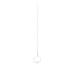 Műanyag EURO oszlop lábtartóval/fehér/114cm