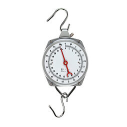 Závěsná váha s ciferníkem do 10 kg, dělení po 50g