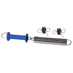 Vchod do ohrady 5m s rukojetí, pružinou a izolátory