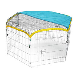 Venkovní výběh 56,5x56,5cm s dvířky