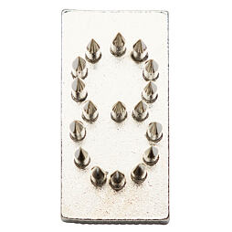 Tetovací číslo 40 mm, špice