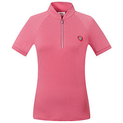 Tričko se stojáčkem Covalliero S/S 2022, růžová