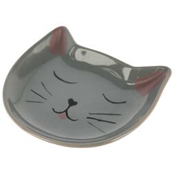 Miska na krmivo pro kočky Kitty, šedá