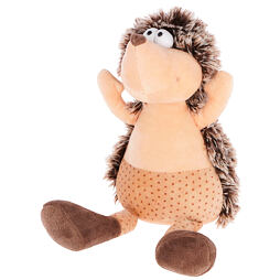 Plyšový pískací ježek pro psy, 20 cm