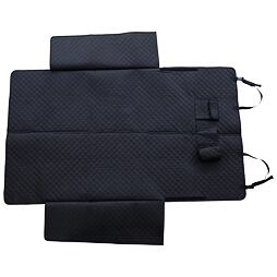 Ochranný prošívaný potah do kufru auta Premium, 100 x 170 cm, černý