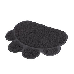 Předložka před kočičí toaletu, 47 x 40 cm, šedá