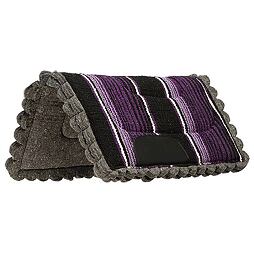 Westernová deka pod sedlo Weaver Leather Felt, pony, fialová