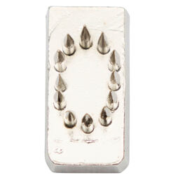 Tetovací čísla 7 mm sada "0-9" špice