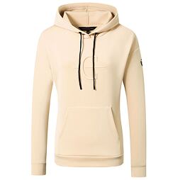 Dámská mikina s kapucí Covalliero S/S 2024, smetanová