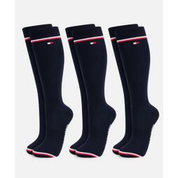 Podkolenky TOMMY HILFIGER  EQUESTRIAN Byron, 3 páry