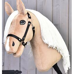 Hobby horse LarDen Smart s černou ohlávkou, vel. S