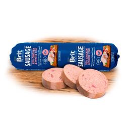 Brit Sausage Chicken & White Fish  800g