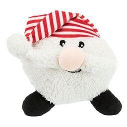 Vánoční hračka pes Míček Santa plyš 18-29cm