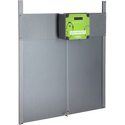 Easy Protect automata csirkeajtó vezérlővel és ajtóval, 40 × 35 cm-es nyitás