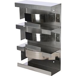 Fali tartó 3 csomag eldobható kesztyűhöz