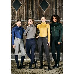 Dámské softshellové jezdecké kalhoty A/W 2020 tmavě modrá 40