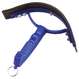 Stěrka potu plast modrá