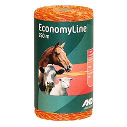 Lanko pro elektrický ohradník EconomyLine 250m žlutá/oranžová