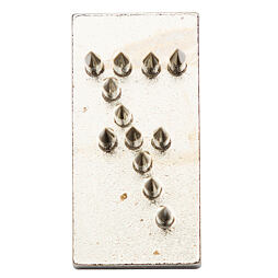 Tetovací číslo 30 mm, jednotlivé, špice