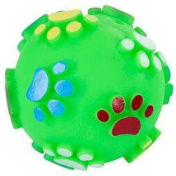 Pískací míček s tlapkami