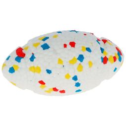 Aportovací elastický rugby míč z E-TPU pro psy, barevný