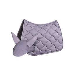 Podsedlová dečka + čabraka EQUILINE Rombo Fluid, všestranná, lila