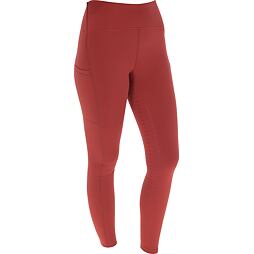 Dětské legíny s gripem Covalliero A/W 2025, cihlová