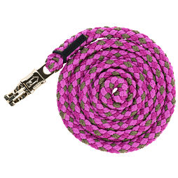 Vodítko Hippo Covalliero S/S 2026 light berry/hnědá, panic karabina