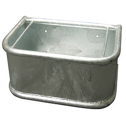 Kovový žlab na krmivo, pozinkovaný, 35l