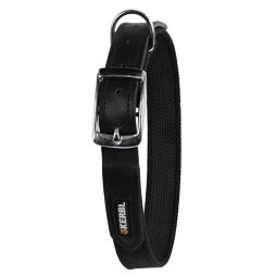 Obojek pro psy protiskluzový nylonový, 53-61cm*25mm, černý