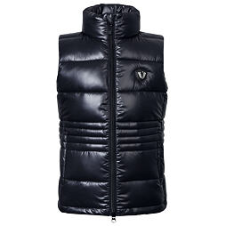 Dětská prošívaná vesta Covalliero A/W 2023, tmavě modrá