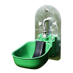 Nízkotlaká misková napáječka KN50 s deskou pro montáž na nádrže a cisterny