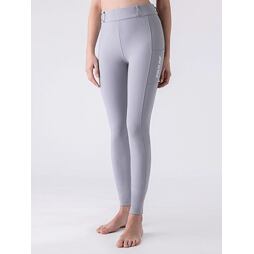 Dámské legíny s gripem po celém sedu EQULINE Cirtef, lila